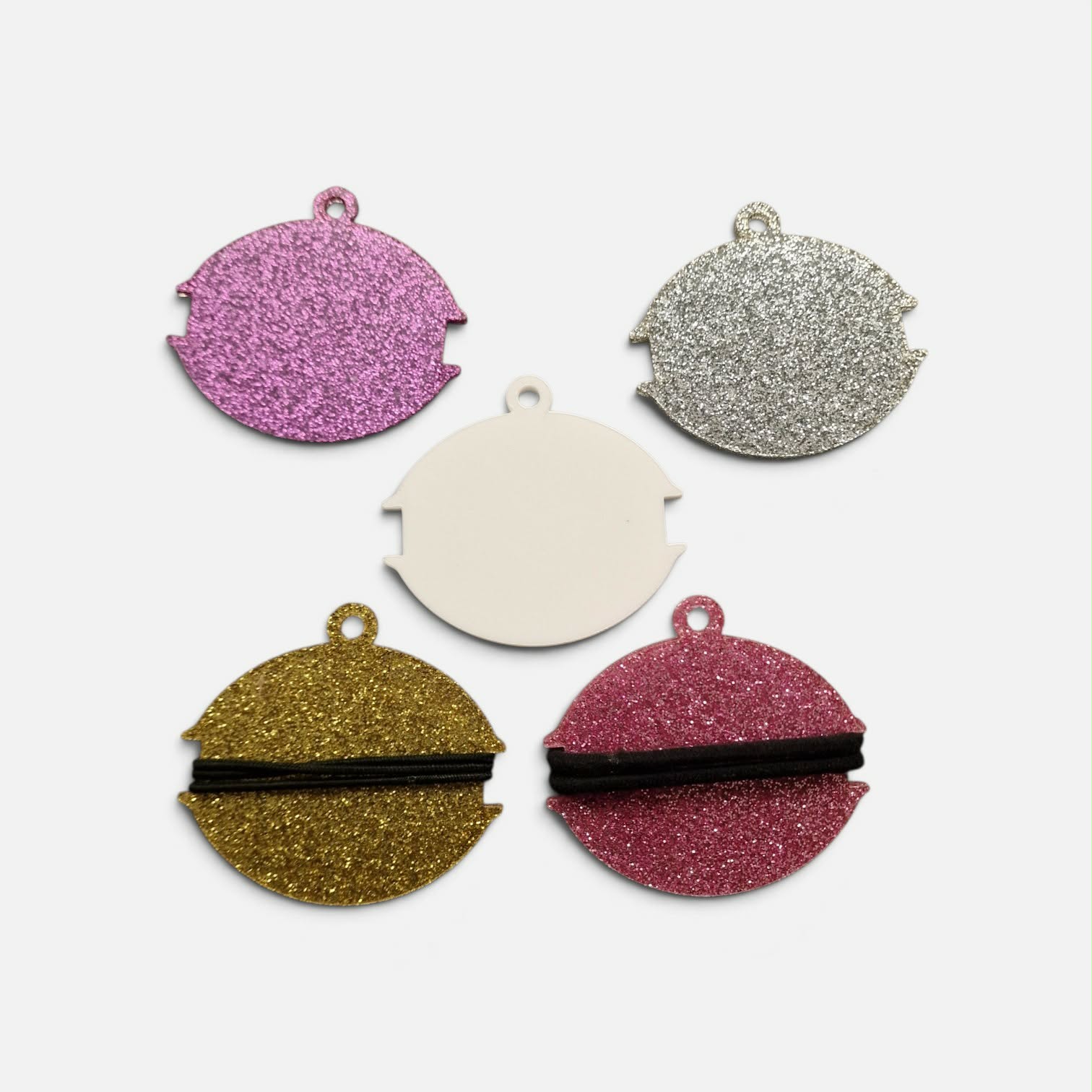 Hair Band Keyring - Oval