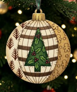 Patchwork bauble set - Image 3