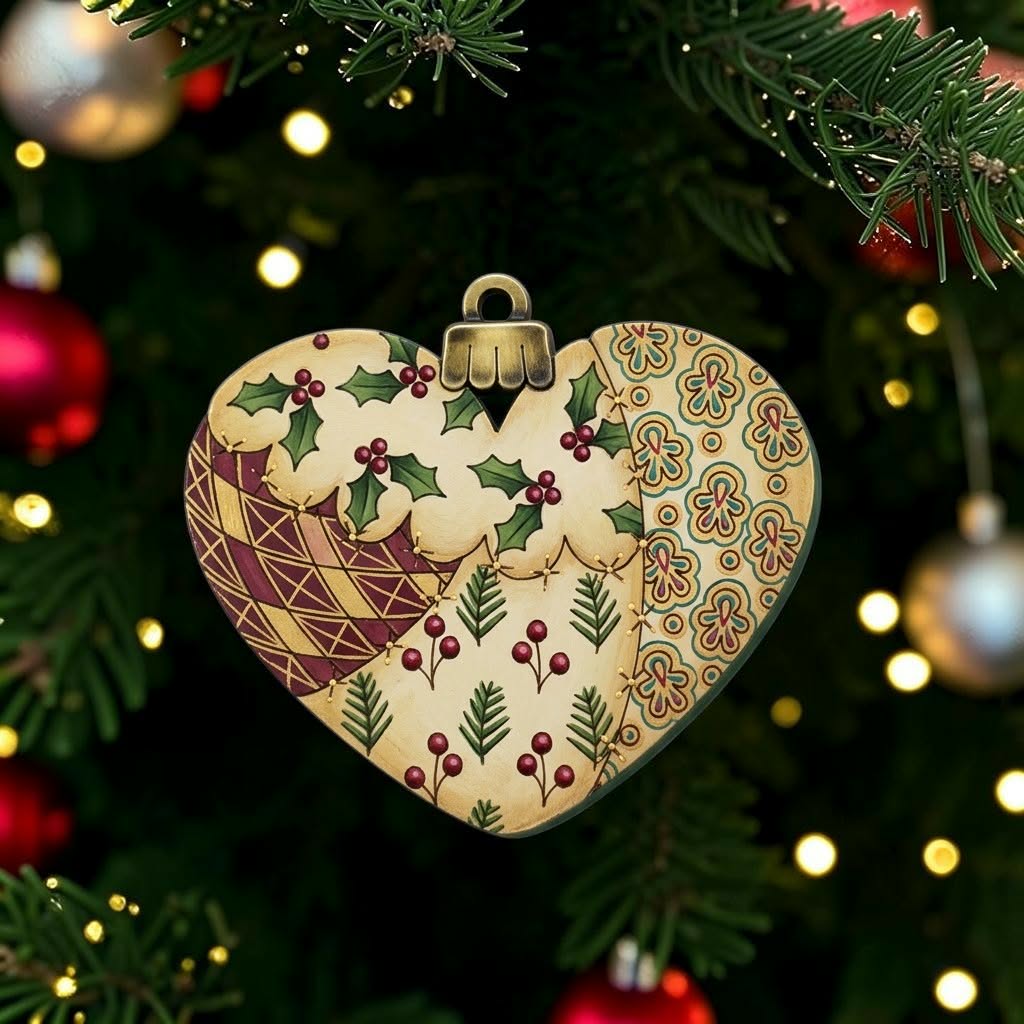 Patchwork bauble set - Image 4
