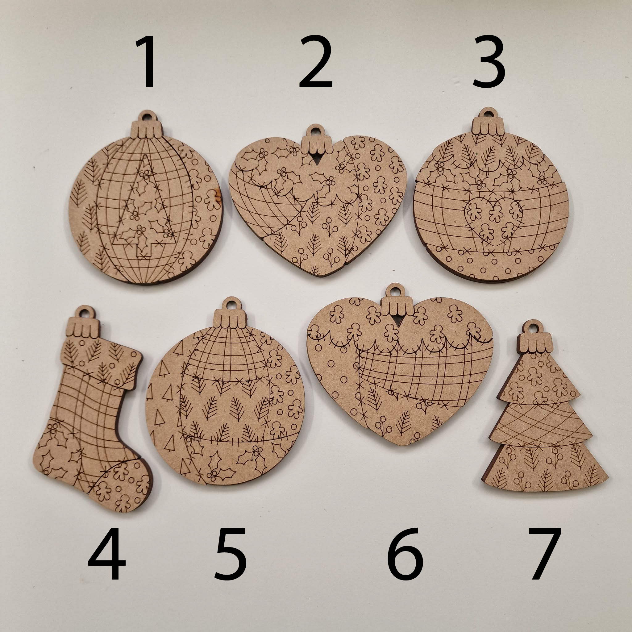 Patchwork bauble set - Image 2