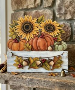 Alternative view of Box & Banner Interchangeable - Pumpkin