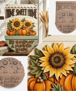 Flag & Circle Interchangeable - Pumpkin