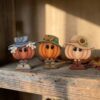 Pumpkin legs on base