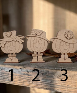 Alternative view of Pumpkin legs on base