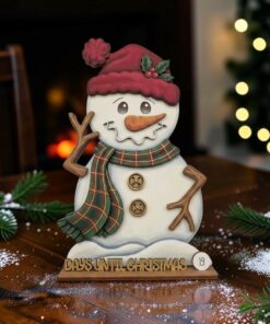 Interchangable Headwear Snowman - optional advent tokens - Image 15
