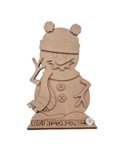 Interchangable Headwear Snowman - optional advent tokens - Image 8