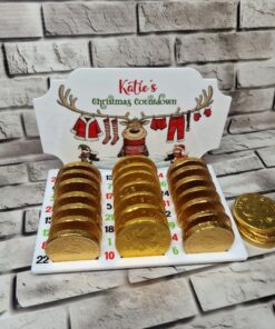 UV DTF Coin advent - Reindeer Clothes - C 106