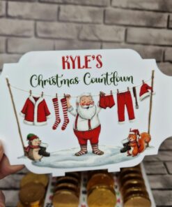 Alternative view of UV DTF Coin advent - Santa Clothes - C 109