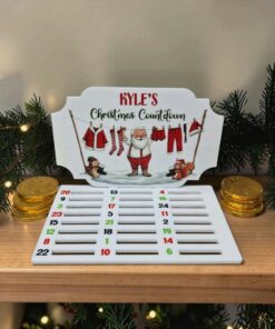 UV DTF Coin advent - Santa Clothes - C 109