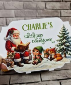 Alternative view of UV DTF Coin advent - Santa story - C 110