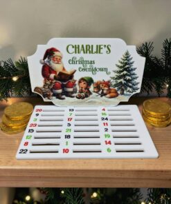 UV DTF Coin advent - Santa story - C 110