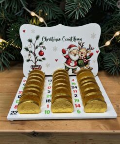 Printed Coin / Ball / Bar advent - Fancy - Twiggy Tree