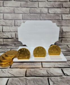 Acrylic Coin Advent new fancy shape