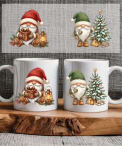 Sublimation sheet - Mug wrap 11oz - 106 Gnomes