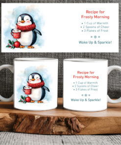 Sublimation sheet - Mug wrap 11oz - 081 Penguin