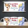 Sublimation sheet - Mug wrap 11oz - 087 Reindeer