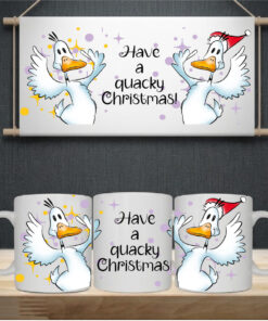 Sublimation sheet - Mug wrap 11oz - 093 Quack