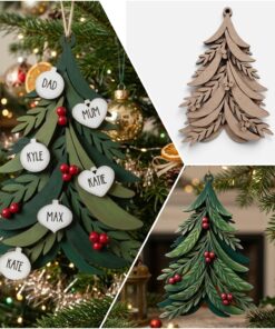 Berry Tree Personalised Bauble
