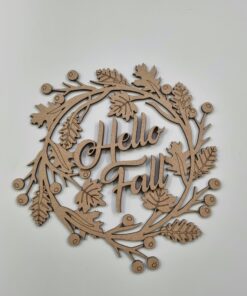 Hello Fall Twiggy Wreath