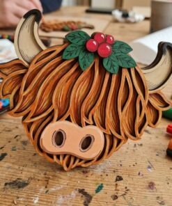 Alternative view of Highland Cow Geo 2026