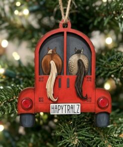 Horse Trailor Bauble