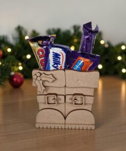 Alternative view of Santa Boots Treat Box