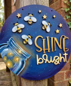 Shine Bright 23cm round