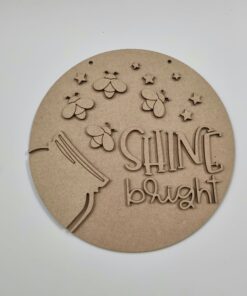 Shine Bright 23cm round