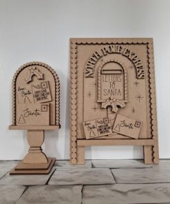 Alternative view of Interchangeable spot frames - Santa Mail