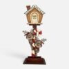 Tall Birdhouse Interchangeable / advent - Candy Reindeer