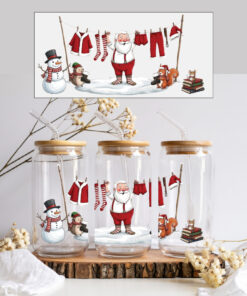 UV DTF – WRP 199 - Santas washing