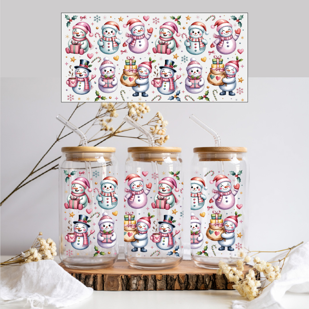 UV DTF – WRP 207 - Snowmen